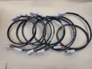 (6) total 5-ft 150cm Charging Cable 120A Battery quick disconnect harness #6