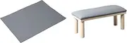 "Abbraccia" Nail Arm Rest Cushion Manicure Hand Rest Wooden Manicure Pillow Hand Pillow Nail Art Armrest, Gray