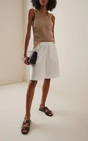 [Aisling Camps] Film Layered Knit Tank Top