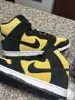 DB1640-001 Nike SB Dunk High Pro Varsity Maize Black Reverse Goldenrod (Men's)