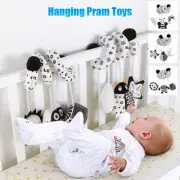 Baby Hanging Pram Toy Activity Spiral Pushchair Stroller Bedding Car Seat-.-