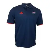 Florida Atlantic Owls NCAA Men's Navy Blue Team Iconic Climalite Polo Shirt