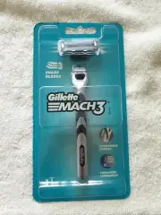 Gillette Mach3 Razor Handle + 1 Mach3 Turbo/Sensitive Cartridge
