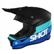 Furious Story Blue Matt Offroad Helmet