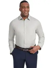 [Johnny Bigg] Coolmax Stretch Dress Shirt in Sage