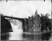 Paterson New Jersey Passaic Falls Historic ca 1900 Old Photo 1