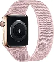 ENJINER Stretchy Nylon Solo Loop Bands Compatible with Apple Watch 38mm 40mm 41mm 42mm 44mm 45mm 49mm Ultra iWatch Series 8 7 SE 6 5 4 3 2 1 Strap