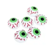 Eyeballs (6 pcs) - Shelly's Buttons - Halloween Embellishments - Craft Scrap Sew
