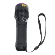 365nm UV Flashlight USB Rechargeable Portable Ultraviolet Torch Light Pet