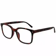In Style Eyes Ageless Large Reading Glasses for Women and Men, Tortoise, 1.5x