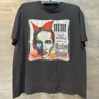 在飛比找ETMall東森購物網優惠-Marilyn Manson瑪麗蓮曼森高街質感人像哥特風ch