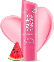 FACES CANADA Color Lip Balm - Watermelon 02, 4.5g | Pink Tint | 12HR Moisture | SPF 15 | Shea Butter, Vitamin C & E Enriched | Hydrating & Nourishing For Dry Chapped Lips | Softens Lips