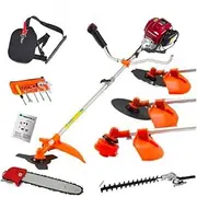 GX50 4 Strokes 6 in 1 Hedge Trimmer Shear Weed Wacker Pruning Brush Cutter 50cc Petrol Tool