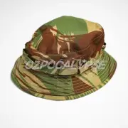 Rhodesian Brushstroke Bush Hat - Camouflage Camo Army SAS Cold War Military War