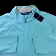 Peter Millar Crown Flex Adapt Wind Cheater Shield Full Zip Pullover Jacket LRG