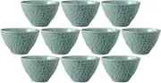 Set of 10 ortensia Hortensia Bowl S (Turquoise) [4.5 x 2.8 inches (11.5 x 7 cm)] | Small Bowl