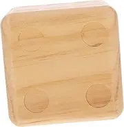 BCOATH Large Wooden Dice Prop Practical Outdoor Game for Parties Easy to Carry Multi Function Lawn Activity for Backyard Gatherings and Fun Events