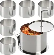 [Lurch] Serving Rings EDS 8 pcs, Stainless Steel, Silver