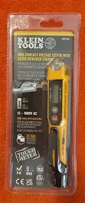 Klein Tools NCVT-4IR Non-contact Voltage Tester With Laser Infrared Thermometer