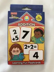 Fisher-Price Little People Addition Learning Fun Flashcards