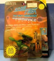Star Trek The Next Generation Innerspace Klingon Bird of Prey Mini Playset