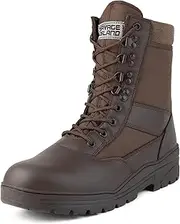 [Savage Island] Combat Boots Patrol Brown Army Leather