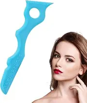 Silicone Winged Tip - Reusable Eyebrow Stencils,Silicone Multifunctional Mascara Liner Tool Eyelash Contouring Guard Pad