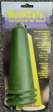 HookSafe #90980 5" Green 3 Pack Lure & Hook Protection 49
