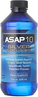 ASAP 10 PPM Silver Sol Immune System Support 8 oz.