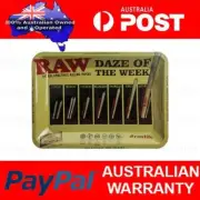 RAW Metal Mini Rolling Tray Black Smoking Cigarette Tobacco Smoke Rolling Mix