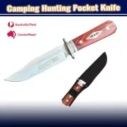 Tactical Fixed Blade Knives Camping Dagger Hunting Survival Pocket Knife