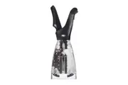 Chef'n Dual Salt & Pepper 23.5cm Manual Grinder Adjustable Coarseness Mill Black