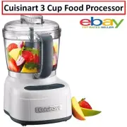 Cuisinart 3 Cup Mini Food Processor Shredder Chopper Grinder Puree Machine Grind