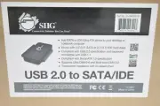 SIIG JU-SA0012-S1 USB 2.0 TO SATA/IDE ADAPTER, WORKS WITH 2.5/3.5" SATA OR IDE