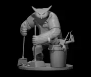 Owlbear Dungeon Janitor Monster Manual 28mm Scale DND D&D Wargame Tabletop Mini