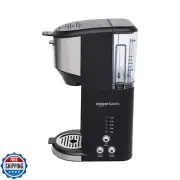Amazon Basics Single Serve Coffee Maker K-Cup, 14 Oz, Black and Stainless Ste