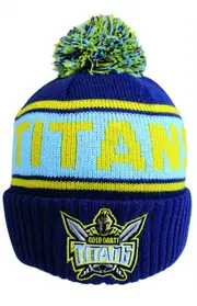 Gold Coast Titans NRL Striker Beanie