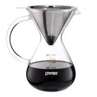 在飛比找Yahoo!奇摩拍賣優惠-💓好市多代購/免運最便宜💓 Pyrex 手沖咖啡玻璃壺 60