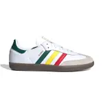 【ADIDAS 愛迪達】ADIDAS SAMBA OG 男鞋 女鞋 白黃色 經典 復古 潮流 皮革 麂皮 德訓 休閒鞋 IH3118