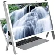 21 inch Anti Blue Light Laptop Screen Protector Holder,Computer Screen Enlarger for Laptop,Ultra-Clear Blu-ray 3X Lens,Portable Tablet Enlarger Projector