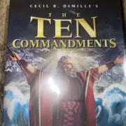 The Ten Commandments (DVD, 1956) Bible Story Moses GOD Christmas Easter