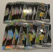 (20) 2021 Rookies & Stars SILVER PULSAR PRIZM #59 AARON RODGERS Lot/Set Packers