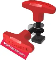 GP Anchor Quick-Release Tie Down Anchor Thumbscrew Bolts Set Red Pack 2