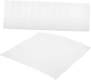 HORIALENCE 50Pcs Cushion Wrap Pouches for Safe Packing of Dishes Glassware Furniture Reusable Protective Sleeves with Vibration Absorption for Moving Storage White