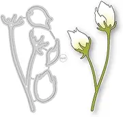 DzIxY Patchwork Bud Flowers Metal Cutting Dies for Card Making Kit Embossing Paper Die Cuts Set Scrapbook Stencils Supplies Machine Templates