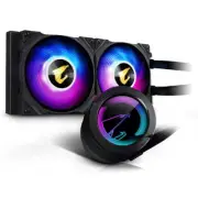 Gigabyte AORUS WATERFORCE 240 All-in-one Liquid Cooler with Circular LCD Display