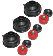 Homelite/Ryobi Trimmer (3 Pack) Complete String Head Assembly - 000998265-3PK