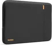 tomtoc 360° Protective Laptop Sleeve for 13-inch MacBook Air M2/A2681 M1/A2337 2018-2022, MacBook Pro M2/A2686 M1/A2338 2016-2022, Water-Resistant Case for 12.9 iPad Pro 6th/5th/4th/3rd Gen, Black
