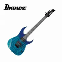 在飛比找PChome24h購物優惠-Ibanez GRG120QASP BGD 藍色漸層電吉他