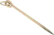 FUTUREORYY Metal Dog Tie Out Stake Durable Garden Anchor for Dogs Easy Installation Tent Fixing Stake Versatile Use for Tethering and Outdoor